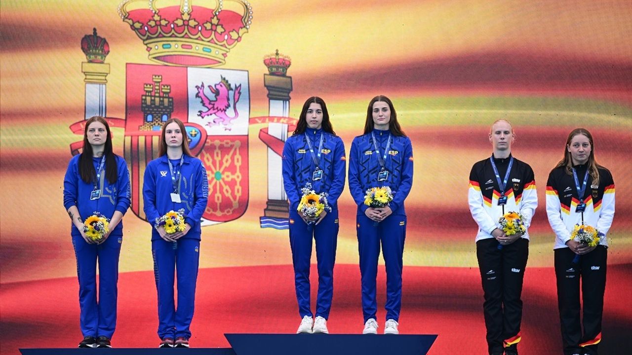 Avrupa Su Sporları Atlama Şampiyonası Antalya'da Tamamlandı