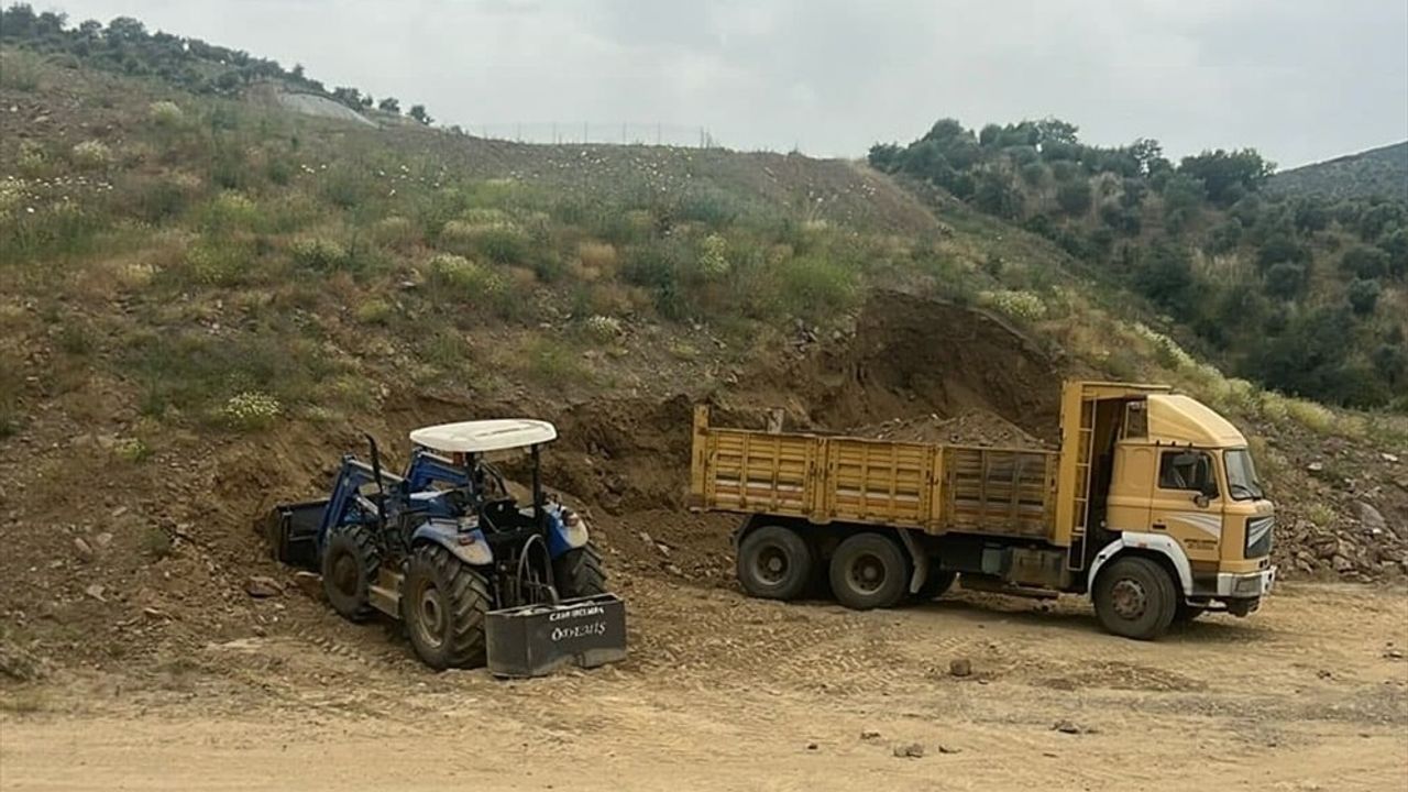Aydın'da Kepçe Operatörü Toprak Altında Kaldı