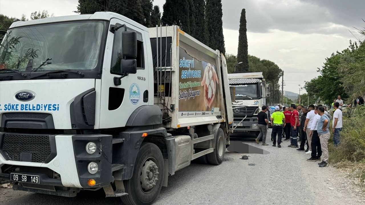 Aydın'da Trafik Kazası: Temizlik İşçisi Hayatını Kaybetti