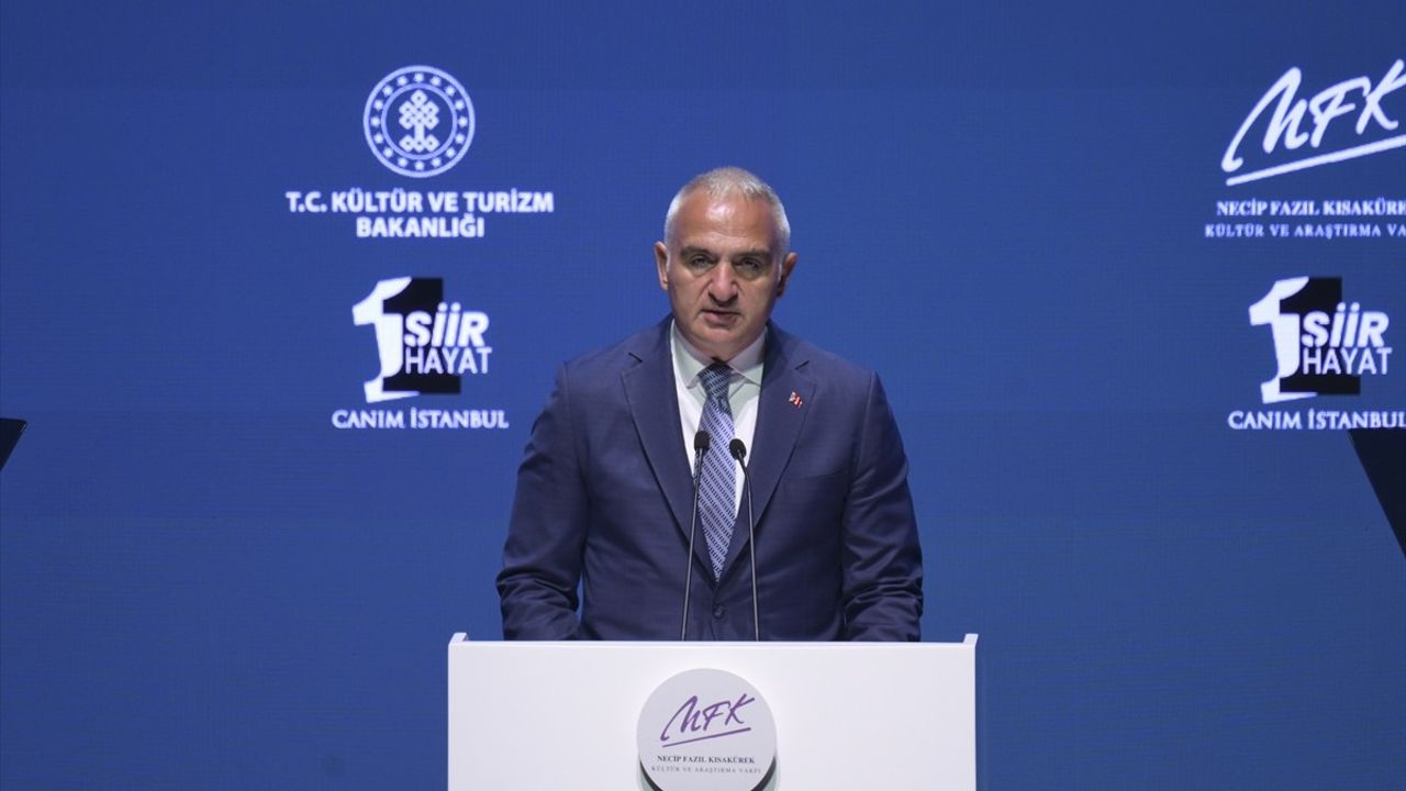 Bakan Ersoy'dan Necip Fazıl Kısakürek Sergisi Açılışında Önemli Mesajlar