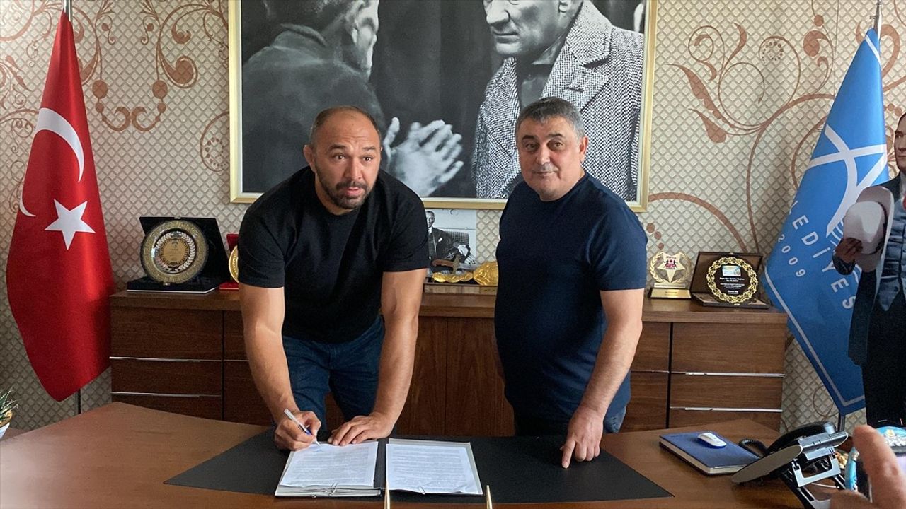 Başpehlivan Ali Gürbüz Aksu Belediyesi ile Anlaştı
