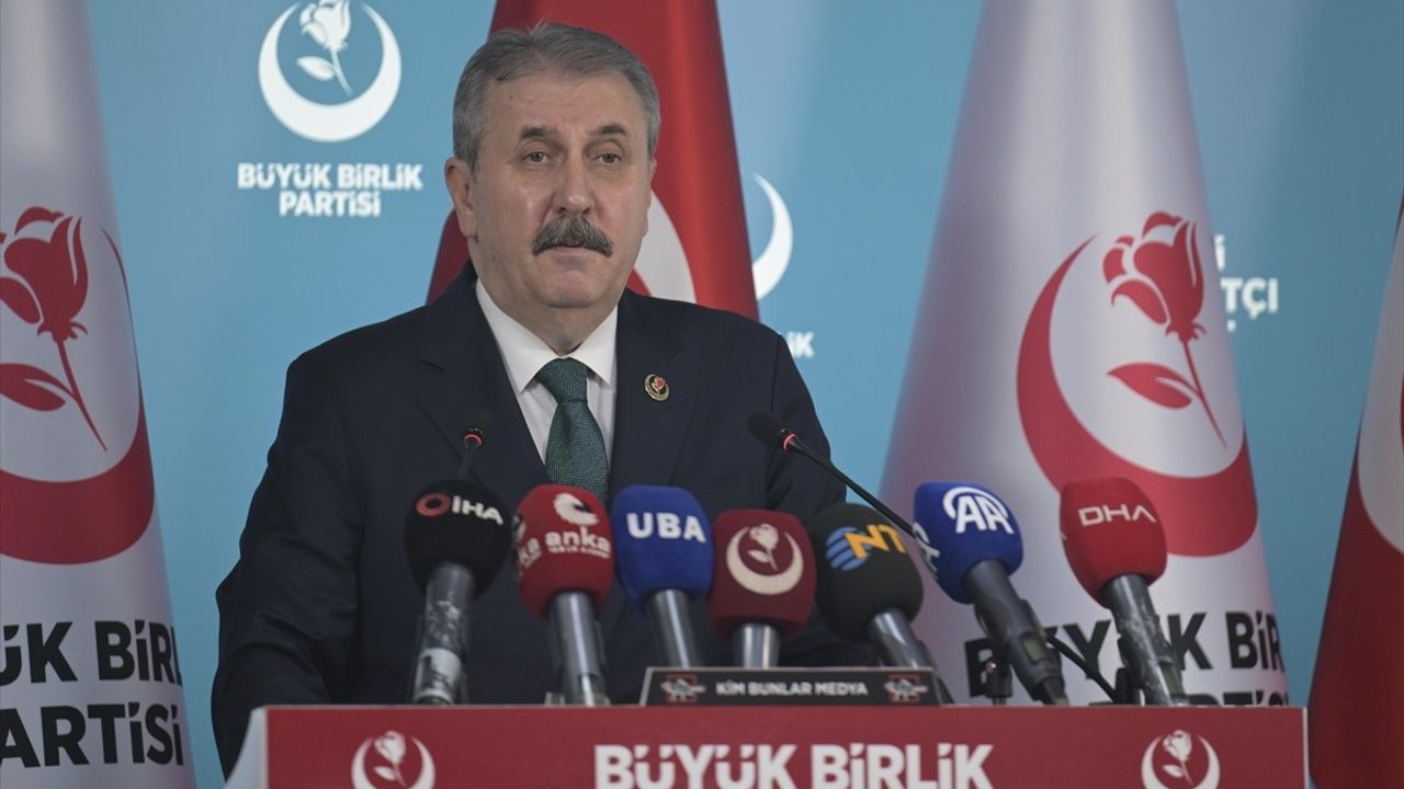BBP Genel Başkanı Destici'den PKK'nın Silah Bırakma Kararına İlişkin Açıklamalar