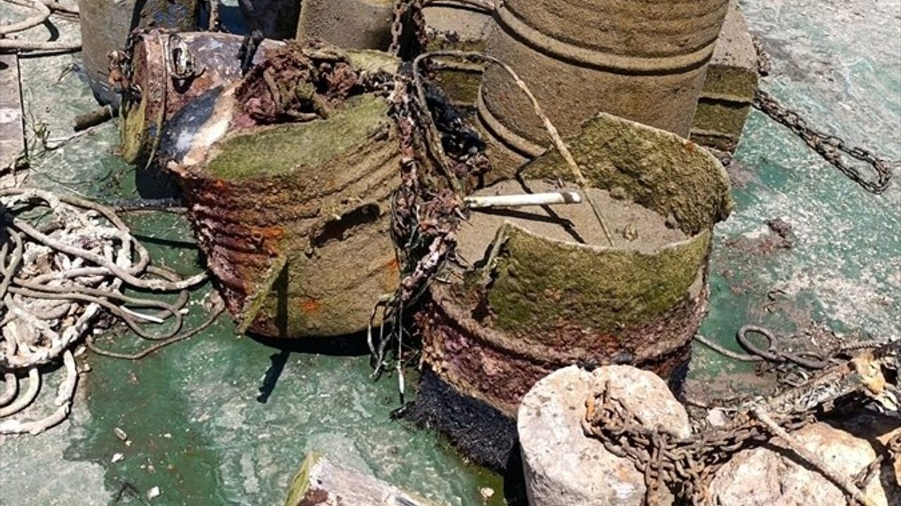 Bodrum'da 50 Ton Deniz Atığı Temizlendi