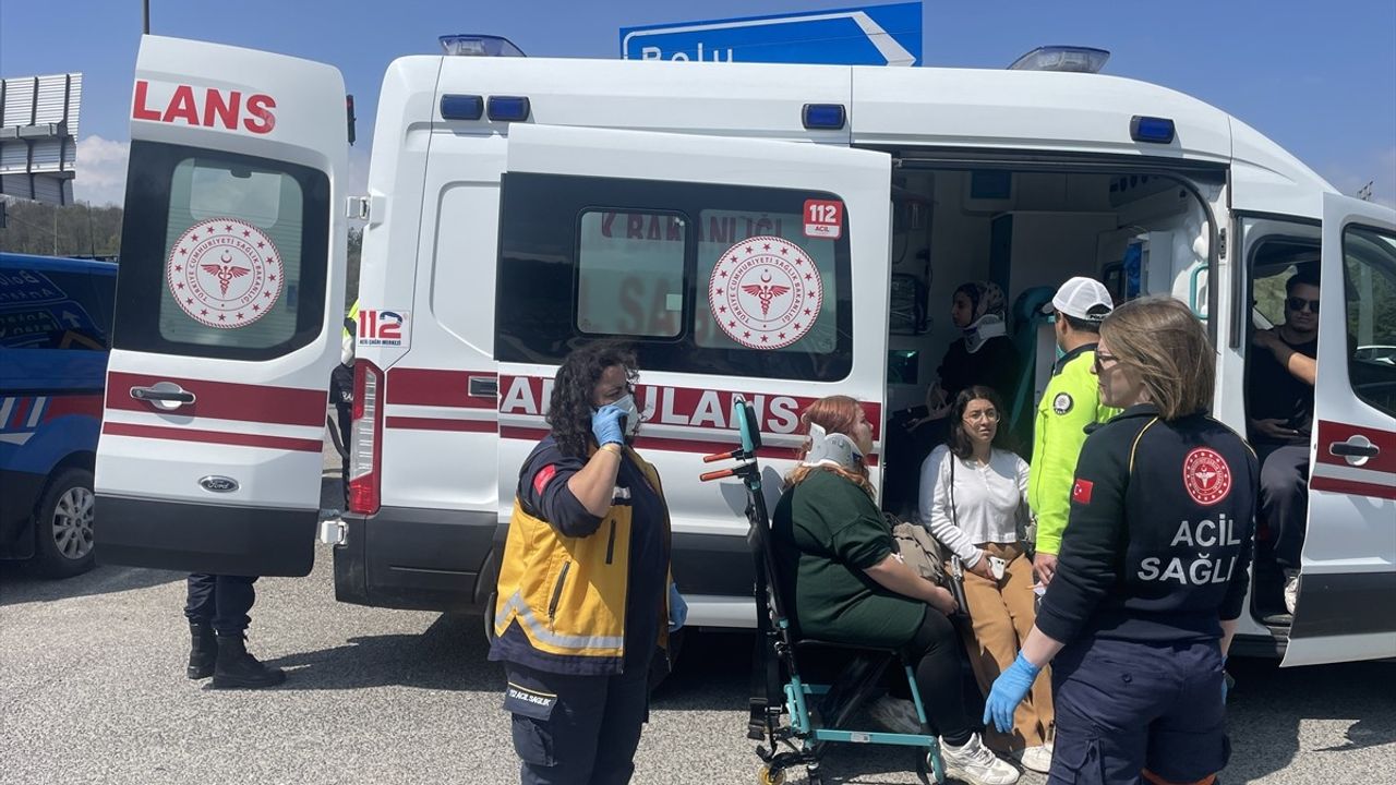 Bolu'da Trafik Kazası: 9 Yaralı
