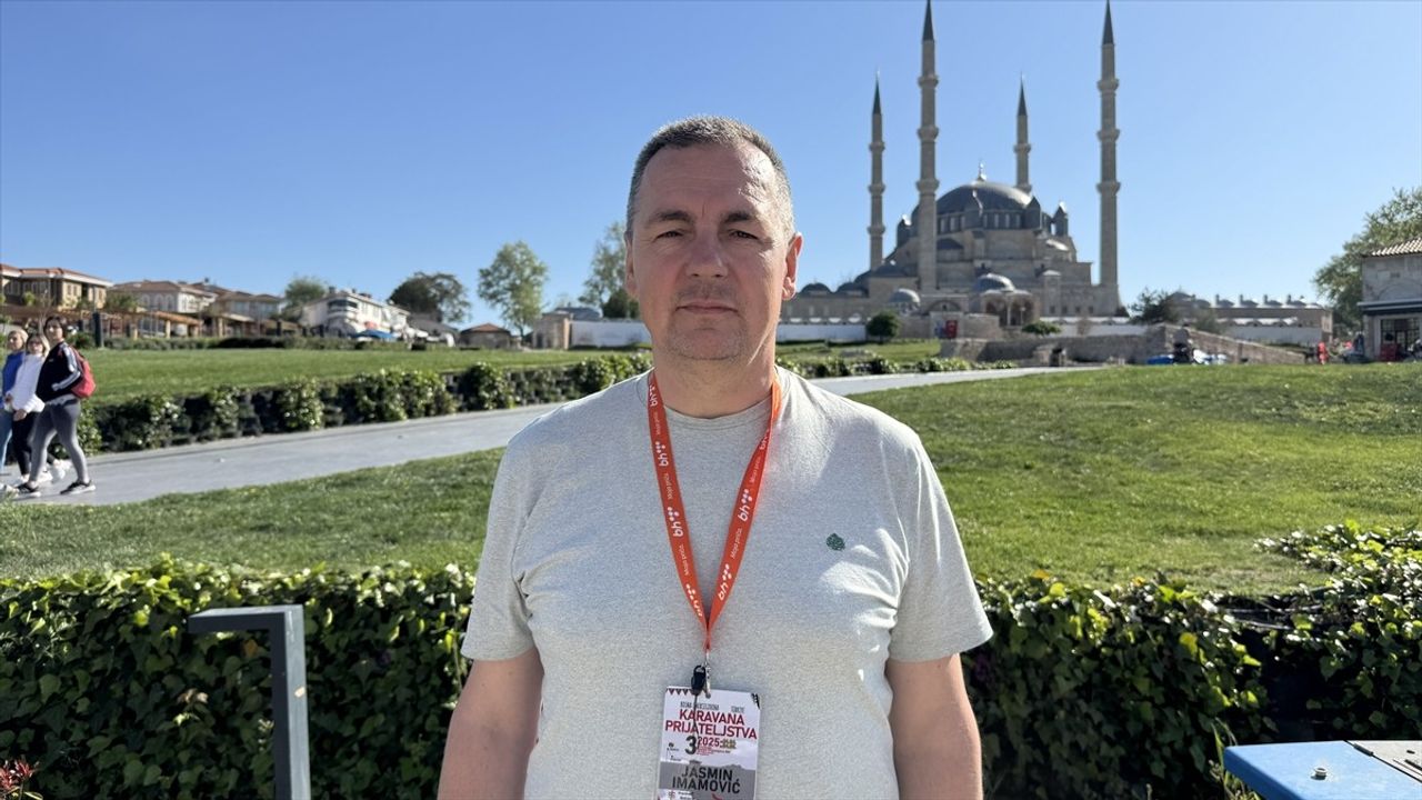 Bosna Hersek Dostluk Kervanı Edirne'de