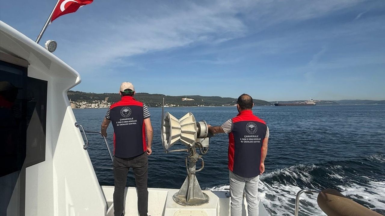 Çanakkale'de Yasa Dışı Ahtapot Tuzaklarına Müdahale