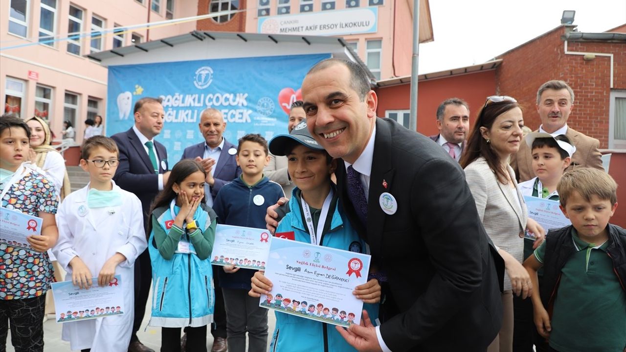 Çankırı'da Sağlıklı Yaşam Eğitimi: İlkokul Öğrencileri Sağlık Elçisi Oluyor