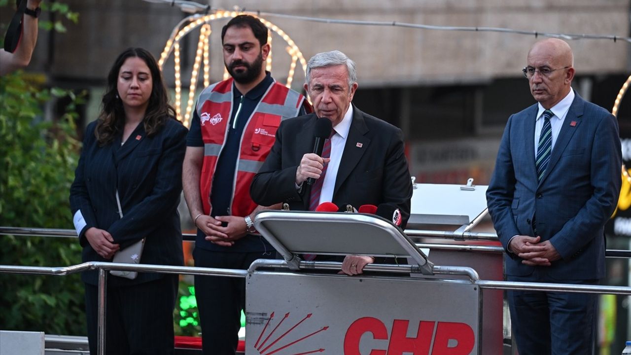 CHP Ankara'da Özgürlük ve Adalet Buluşması Düzenledi