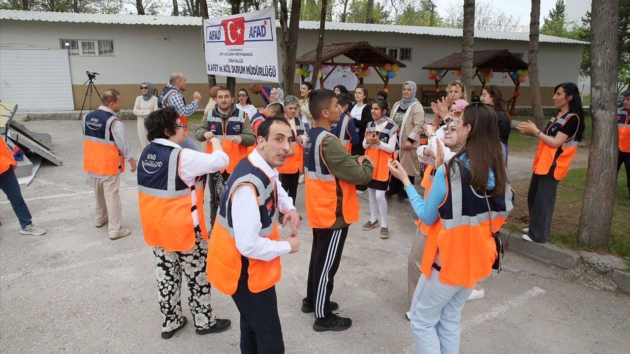 Çorum'da Engelliler İçin Farkındalık Etkinliği