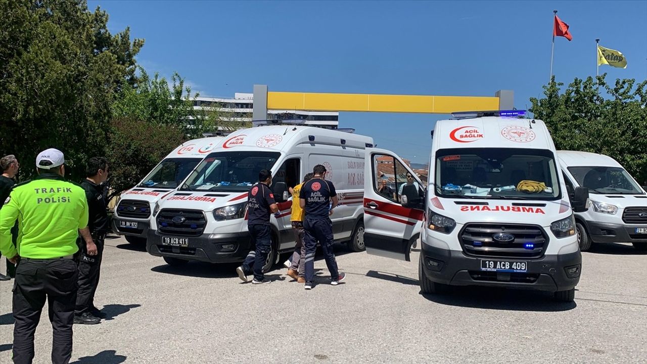 Çorum'da Un Fabrikasında Patlama: 9 Yaralı