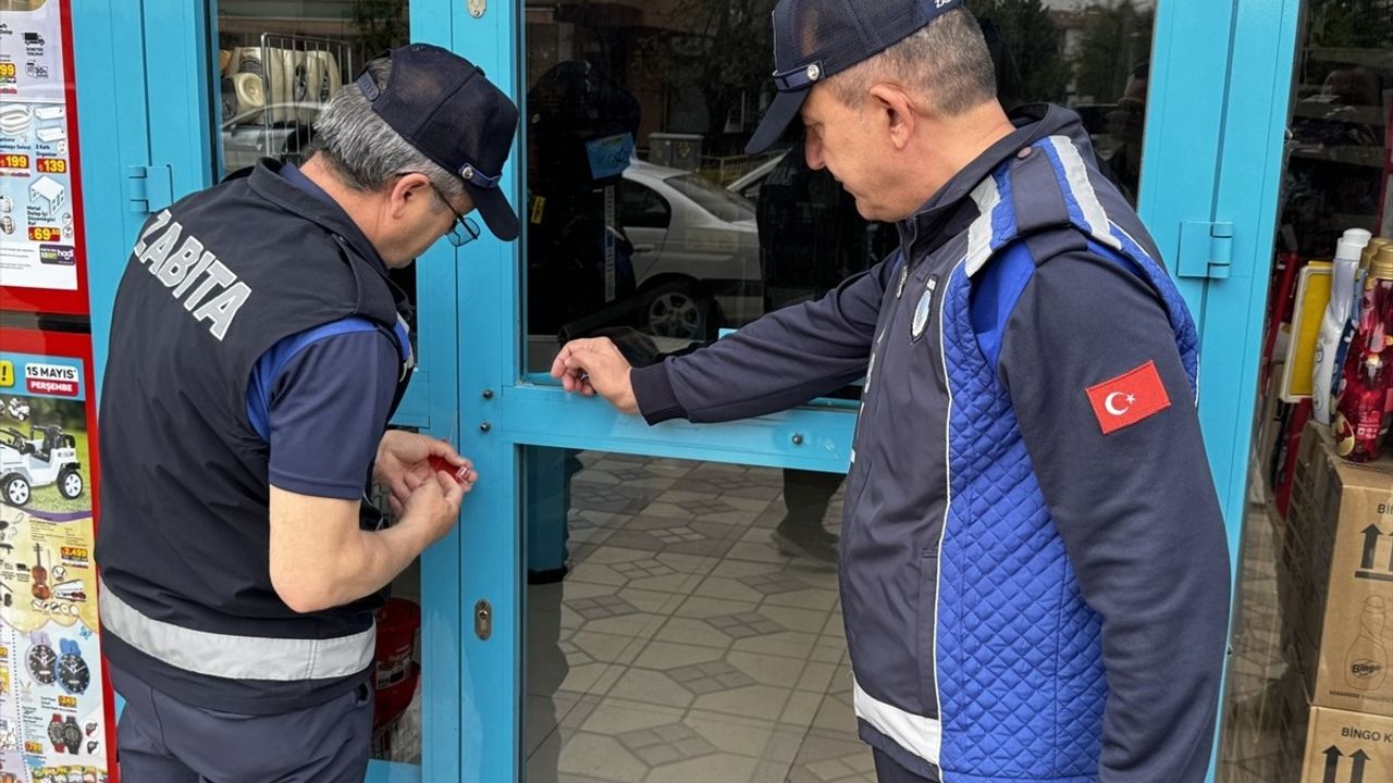 Çorum'da Zincir Marketlere Kapatma Cezası