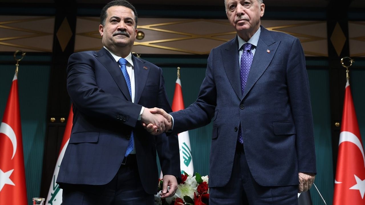 Cumhurbaşkanı Erdoğan, Irak Başbakanı Sudani ile Ortak Basın Toplantısı Düzenledi