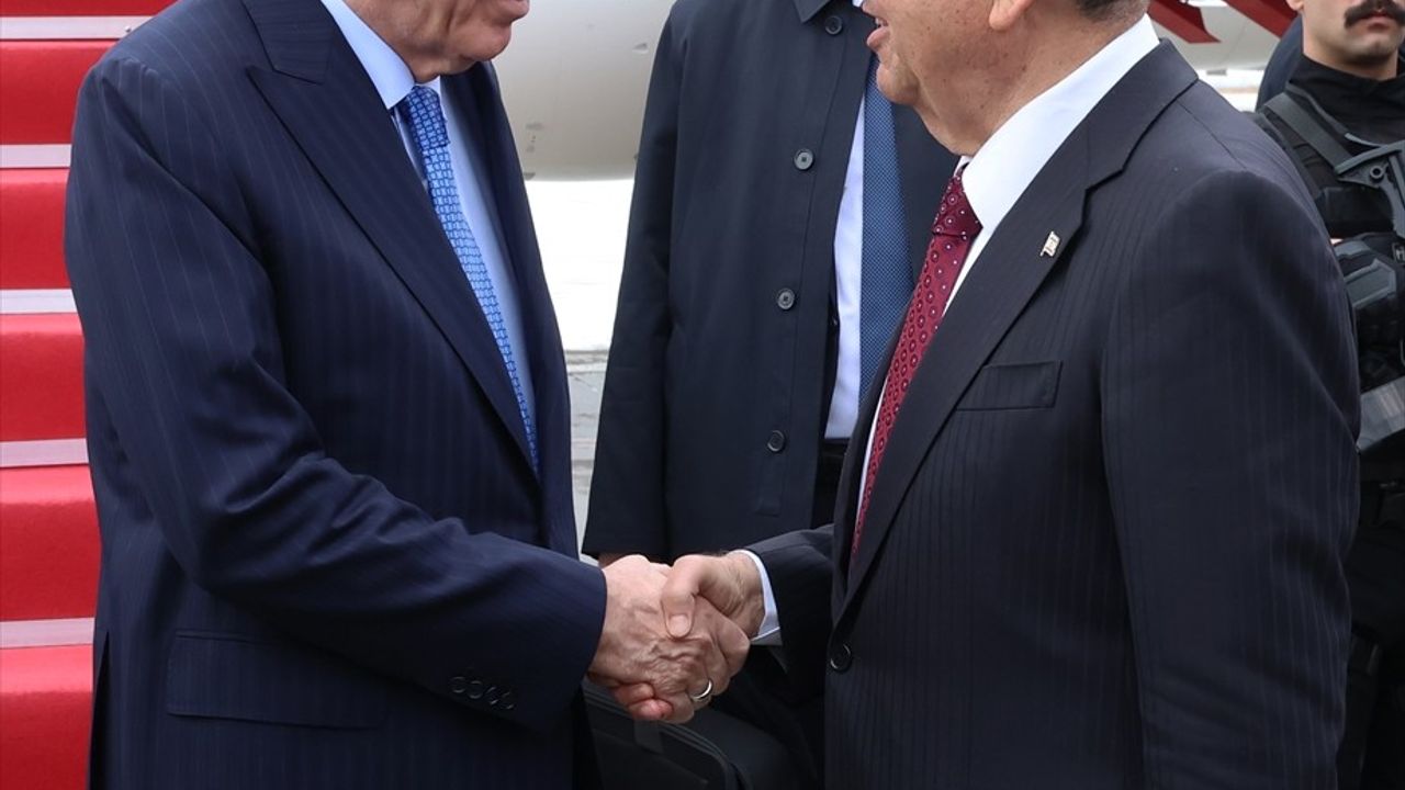 Cumhurbaşkanı Erdoğan Kuzey Kıbrıs'a İkinci Ziyaretini Gerçekleştirdi