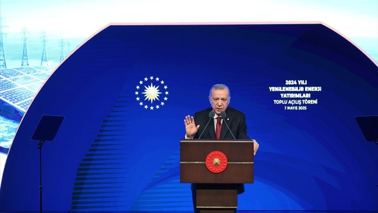 Cumhurbaşkanı Erdoğan, Yenilenebilir Enerji Yatırımları Açılış Töreninde Önemli Mesajlar Verdi
