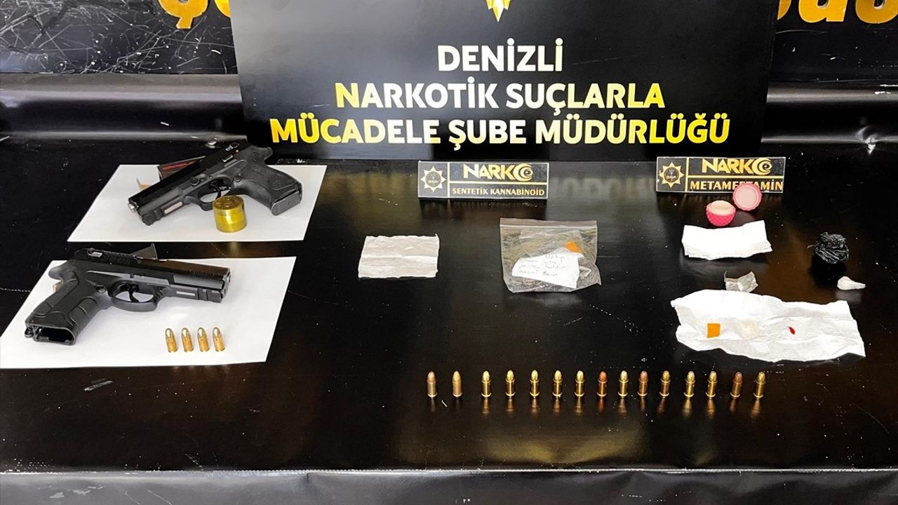 Denizli'de Uyuşturucu Operasyonu: 19 Tutuklama