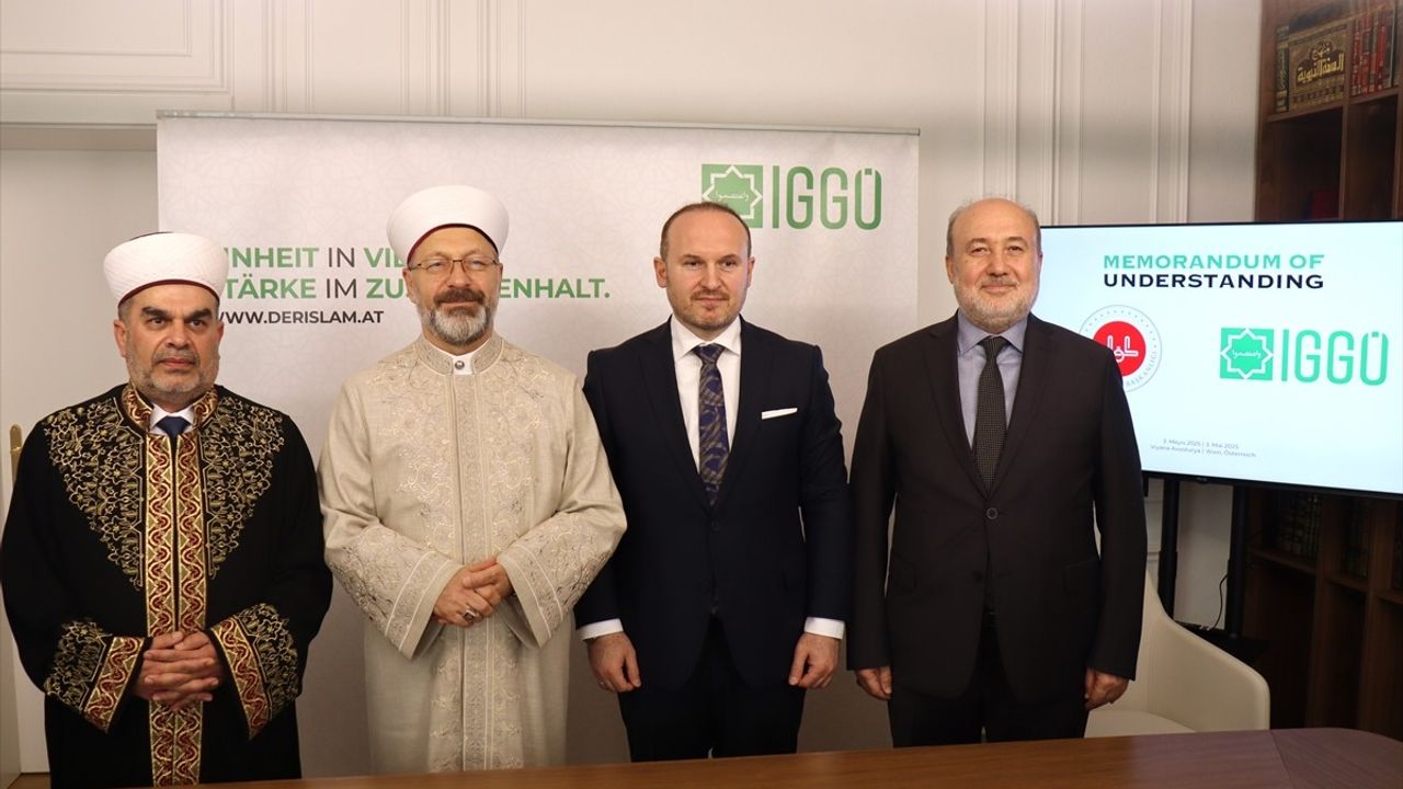 Diyanet İşleri Başkanlığı ve Avusturya İslam Cemaati Arasında İşbirliği Protokolü