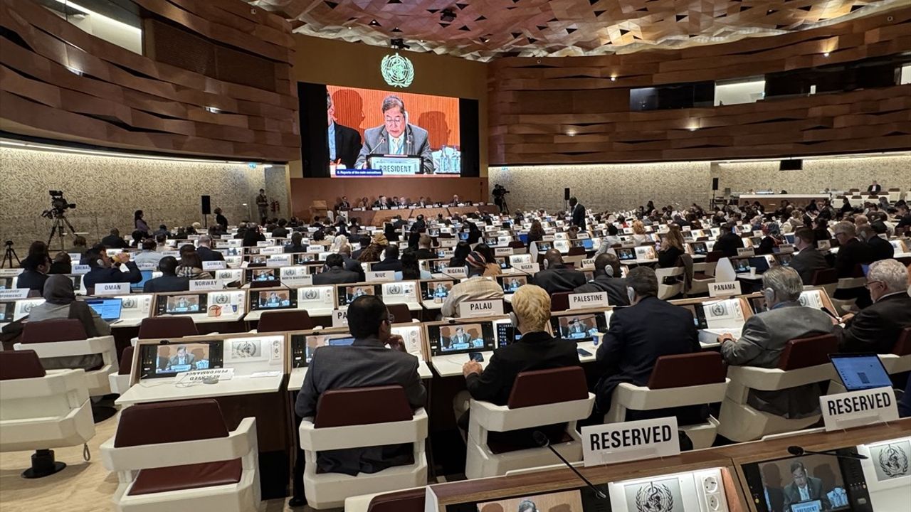 Dünya Sağlık Asamblesi'nde Türkiye'nin Sağlık Vizyonu