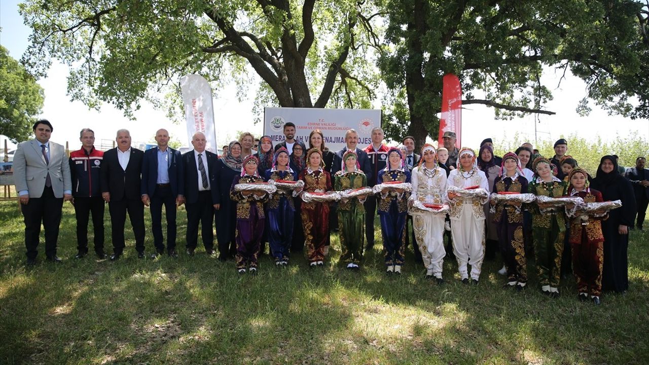 Edirne'de 200 Bin Dekar Mera Alanı Islah Edildi