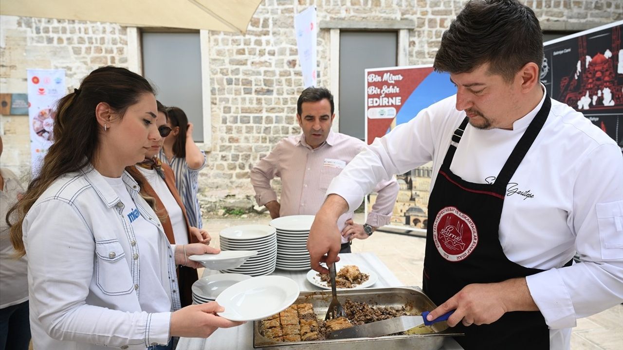 Edirne'de Türk Mutfağı Haftası Etkinliği