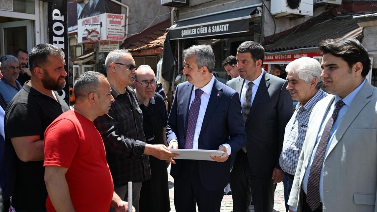 Edirne'nin Kunduracılar Çarşısı Restorasyon İçin Hazırlanıyor