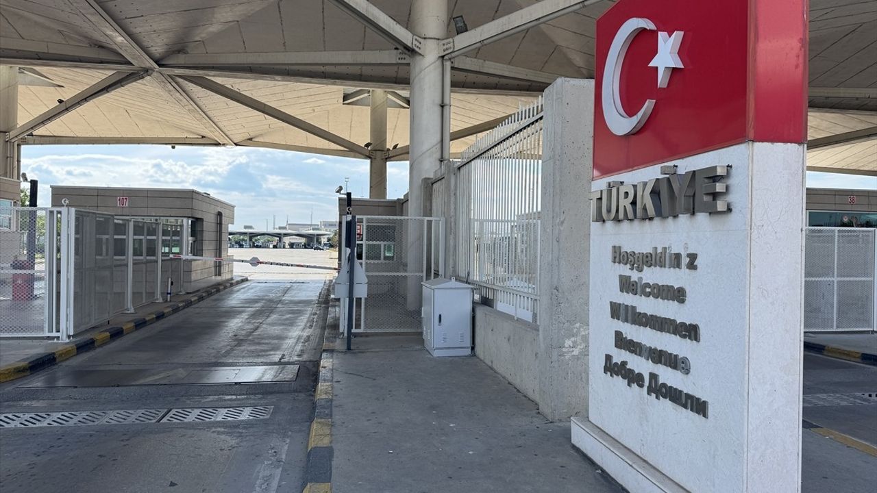 Edirne Sınır Kapılarında Gurbetçi Hazırlıkları