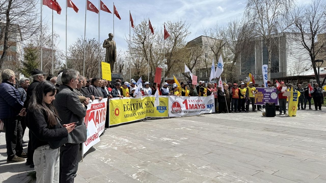 Erzurum ve Çevresinde 1 Mayıs Emek ve Dayanışma Günü Coşkuyla Kutlandı
