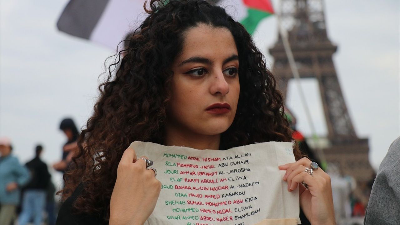 Fransa, Belçika ve İsviçre'de Gazze İçin Anma Etkinlikleri
