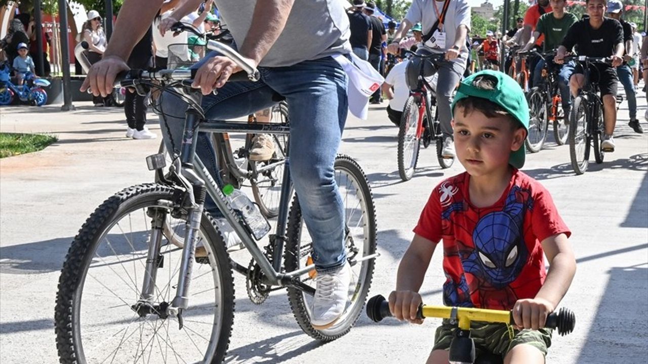Gaziantep Bisiklet Festivali'nde Renkli Anlar
