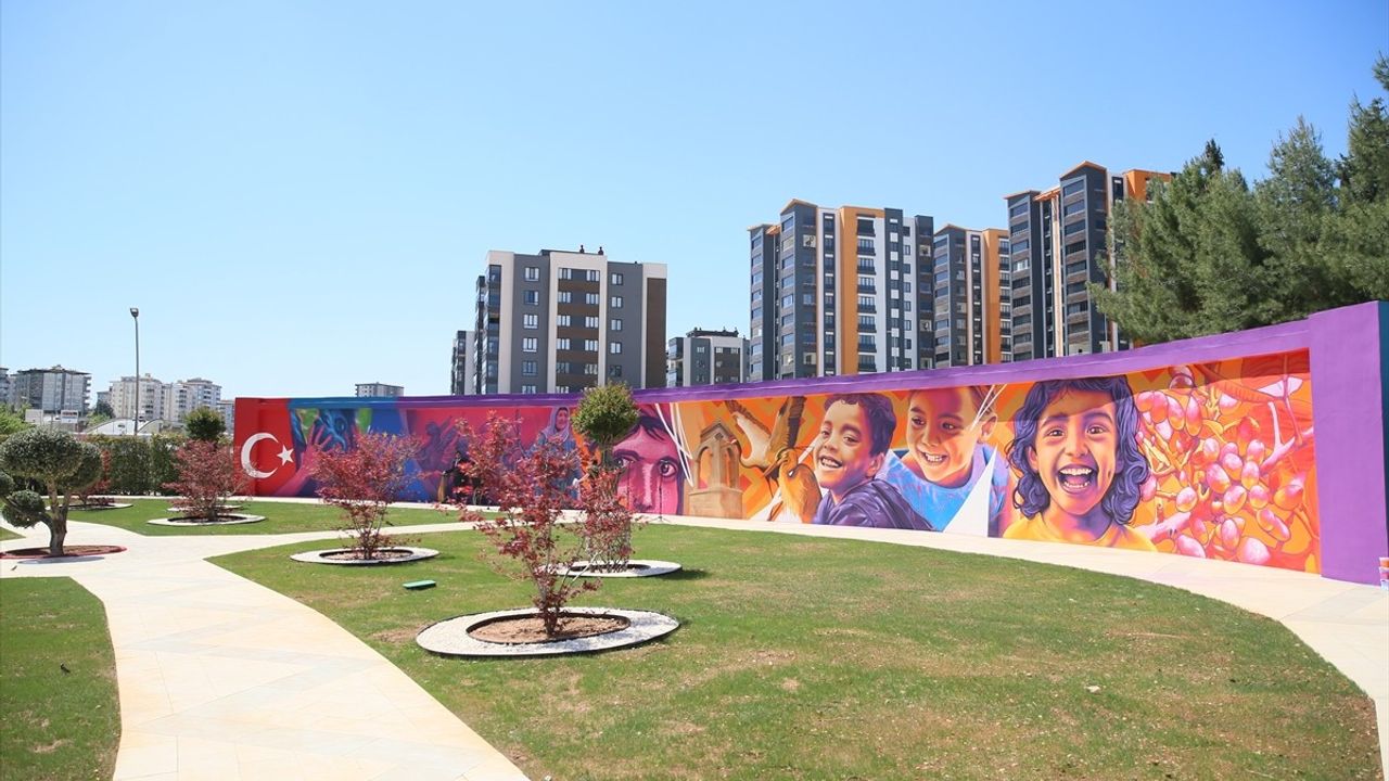 Gaziantep'te AB-Türkiye Dayanışma Sanat Duvarı Açıldı