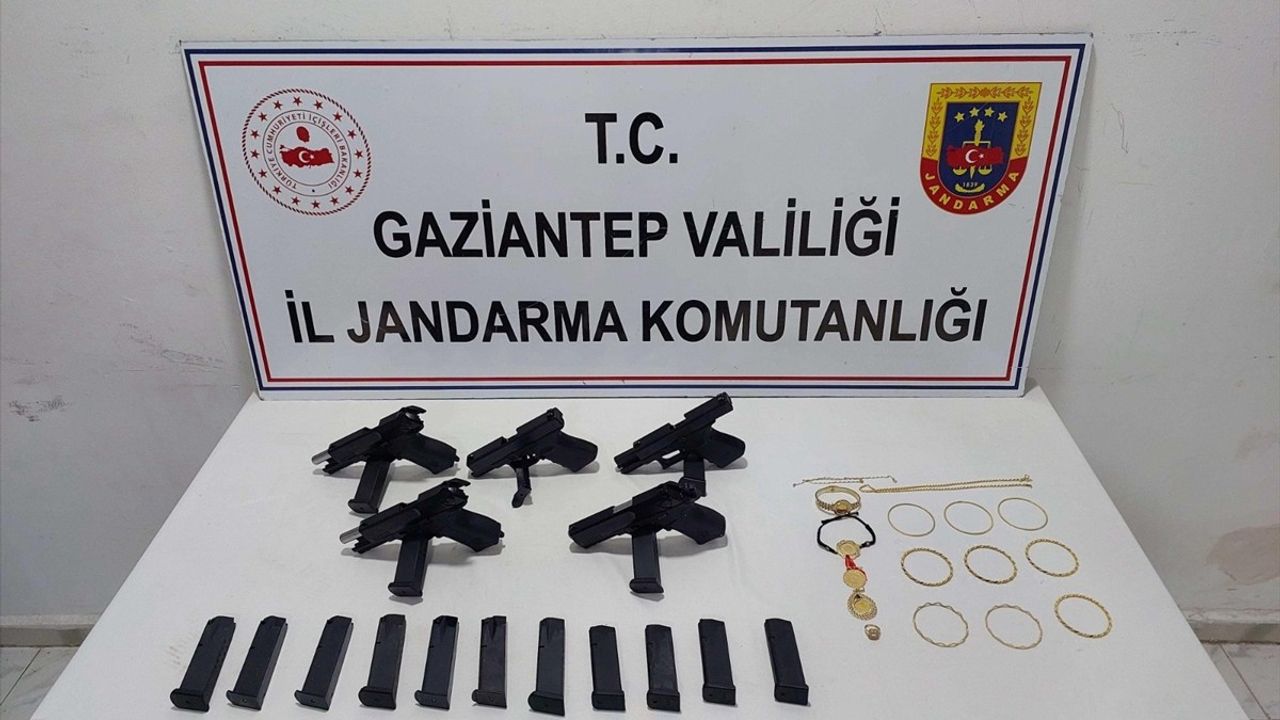 Gaziantep'te Silah Kaçakçılığı Operasyonu: 2 Tutuklama