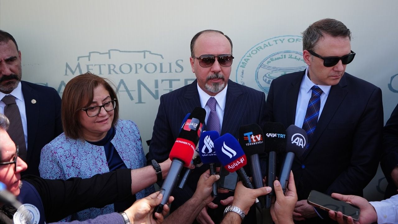 Gaziantep'ten Bağdat'a Yeşil Dostluk: 5 Bin Fidan