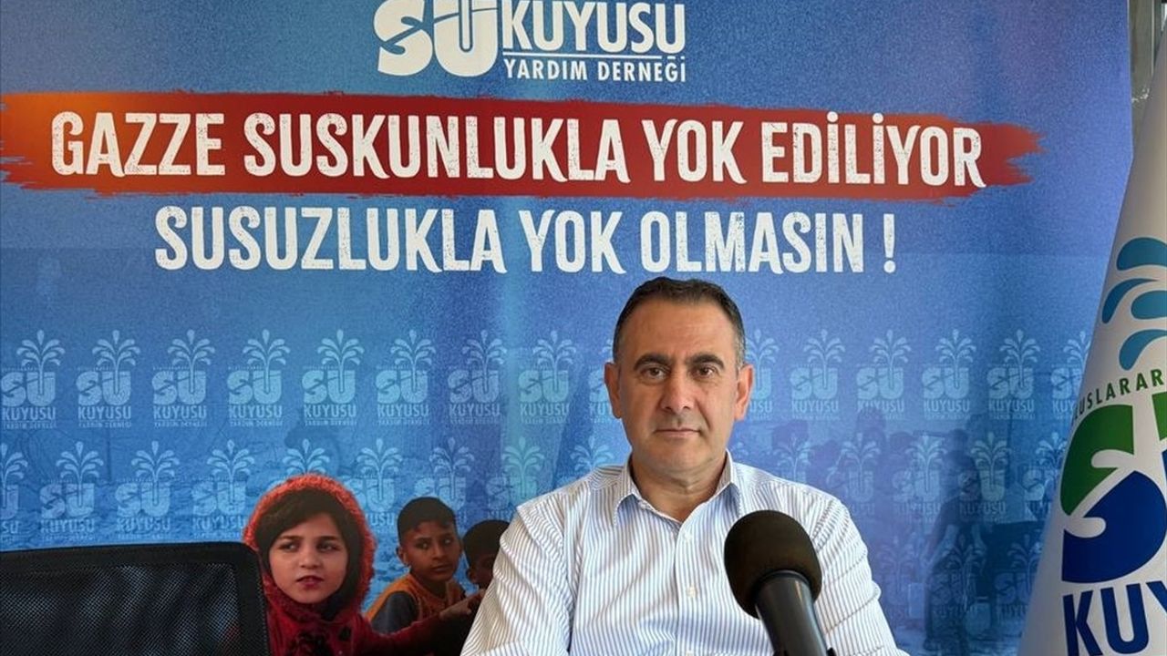 Gazze'deki Su Krizi: Uluslararası Su Kuyusu Yardım Derneği'nden Açıklama
