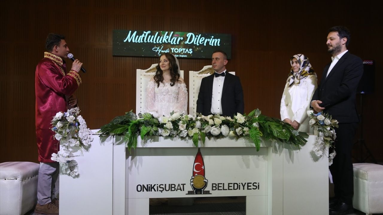 Gurbetçi Çift, Kahramanmaraş'ta Unutulmaz Bir Evlilik Töreni Gerçekleştirdi