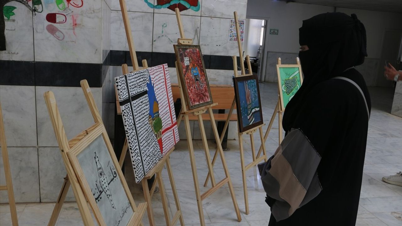 İdlib Üniversitesinden Gazze'ye Destek Etkinliği