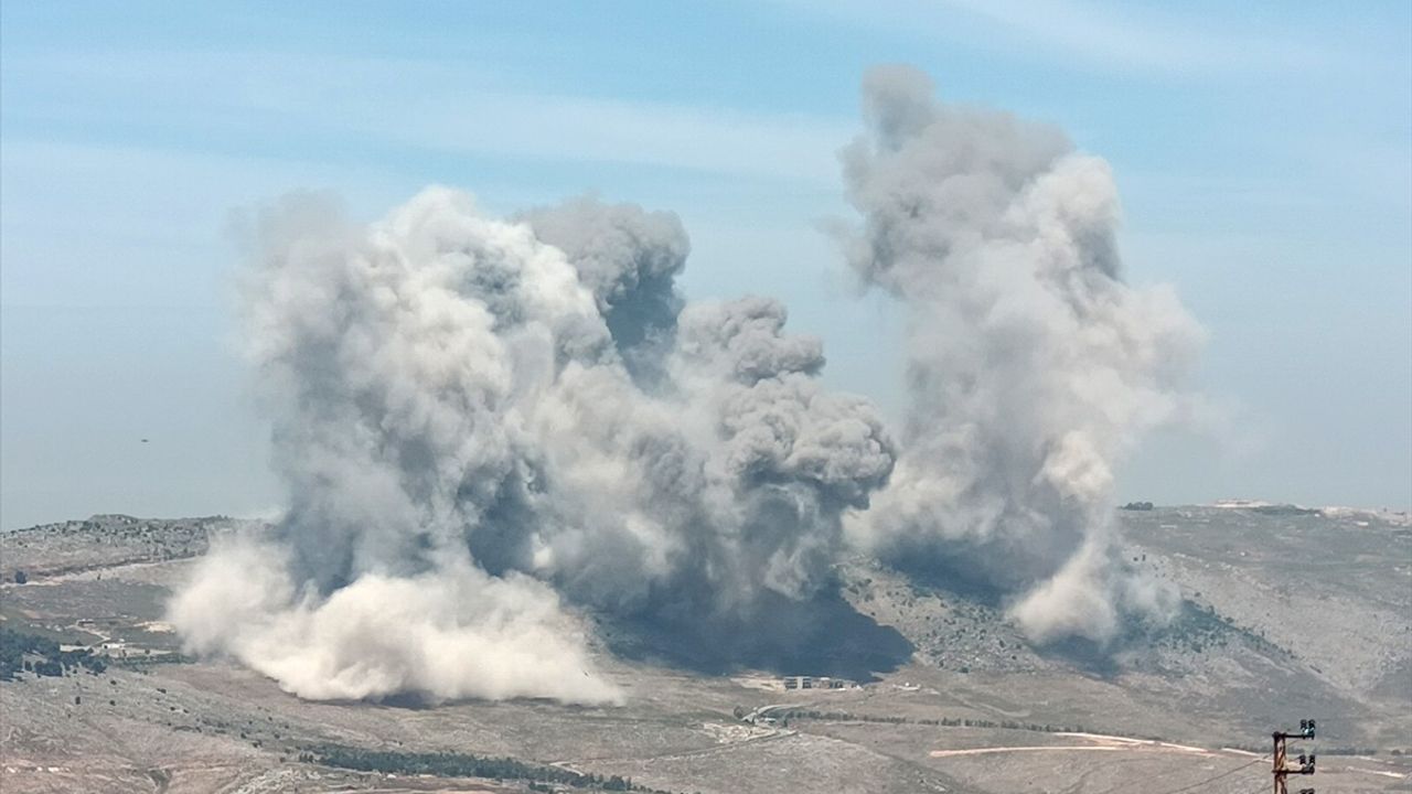 İsrail'in Nebatiye'ye Hava Saldırısı: 1 Ölü, 8 Yaralı