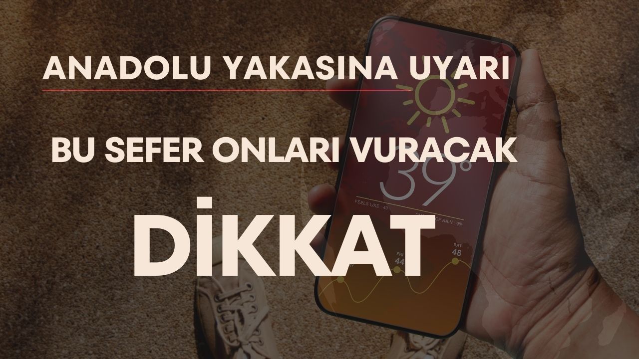 İstanbul Anadolu yakası dikkat! Meteoroloji uyardı: Pazar günü olan olacak