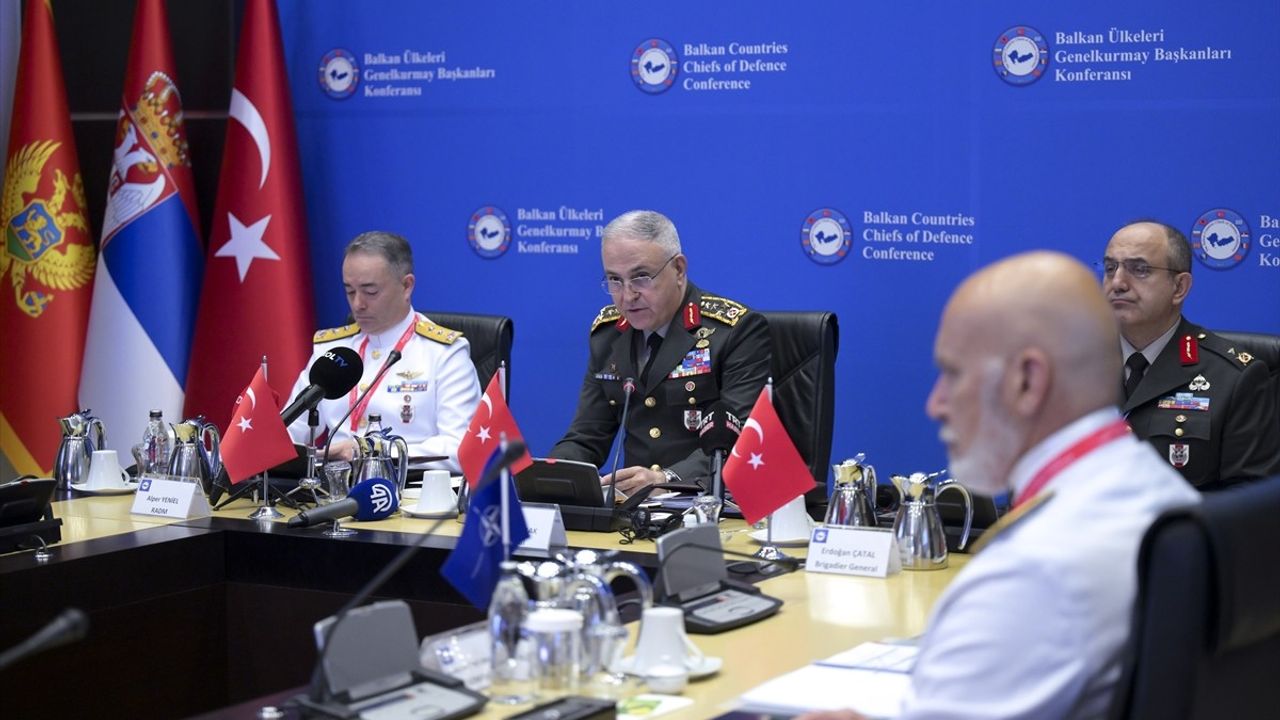 İstanbul'da 18. Balkan Ülkeleri Genelkurmay Başkanları Konferansı Başladı