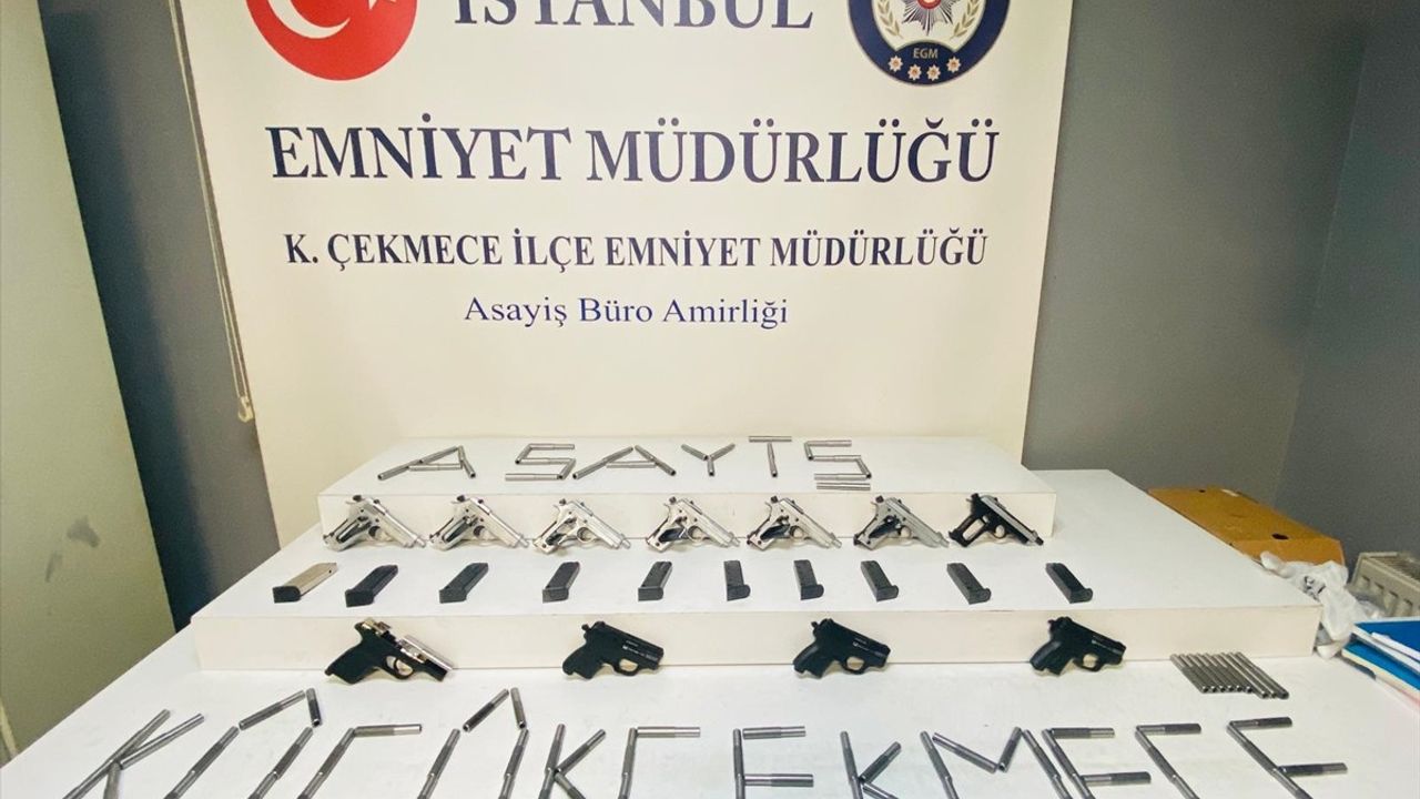 İstanbul'da Ruhsatsız Tabanca Operasyonu: Bir Zanlı Tutuklandı