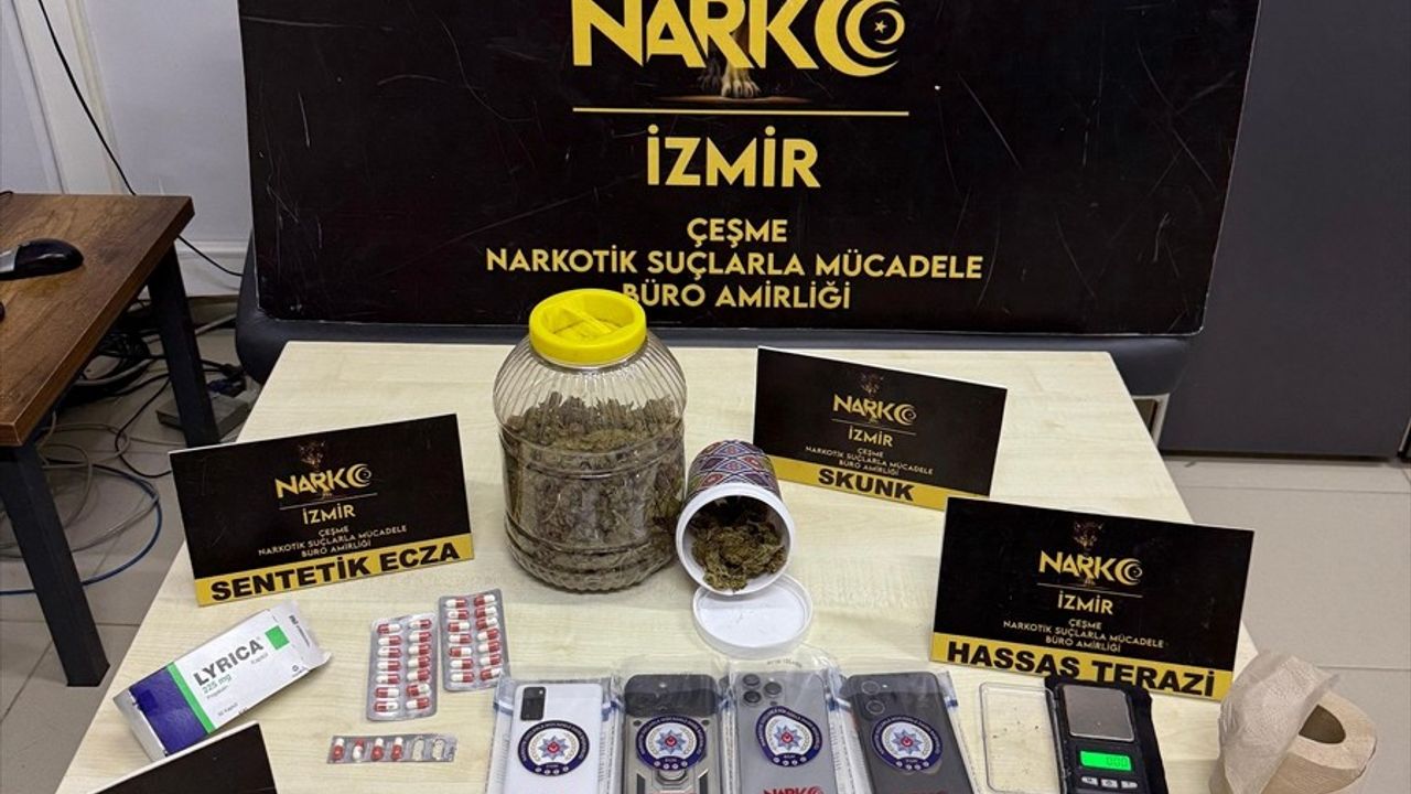 İzmir'de Uyuşturucu Operasyonu: 2 Tutuklama