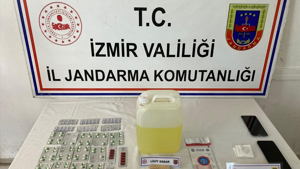 İzmir'de Uyuşturucu Operasyonunda 7 Tutuklama