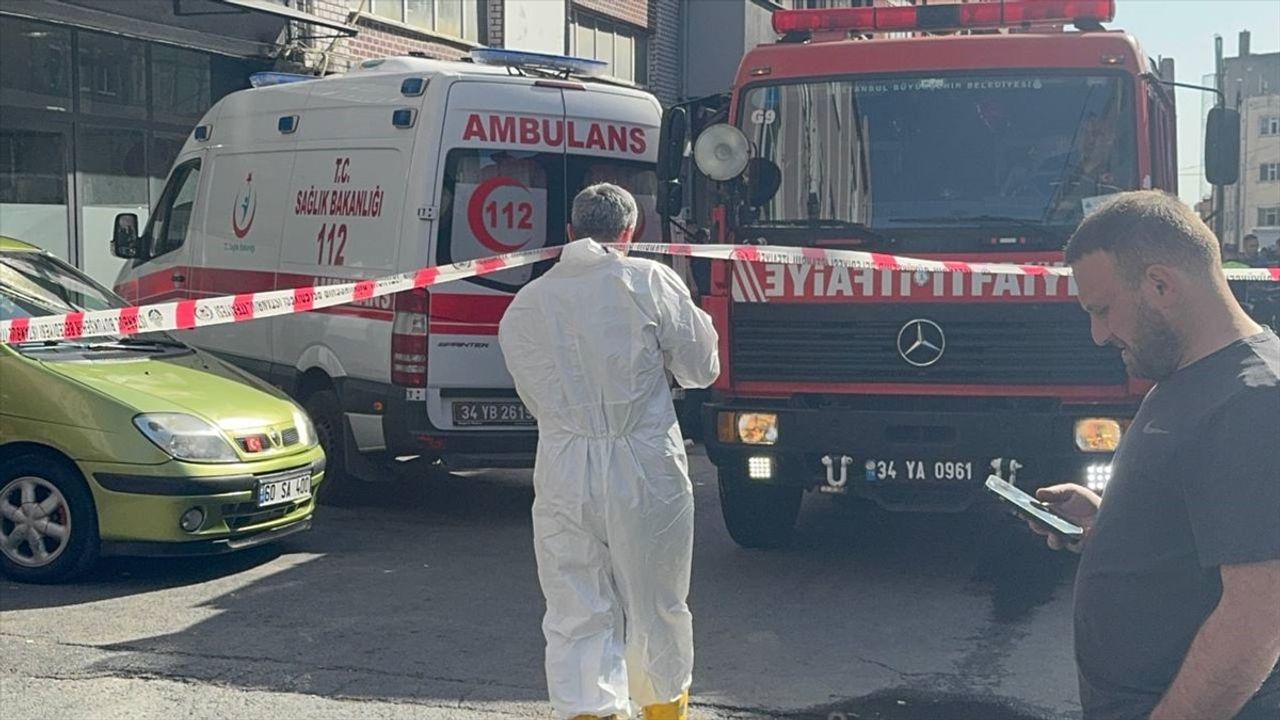 Kağıthane'de Motosiklet Tamirhanesinde Yangın: 1 Ölü, 1 Yaralı