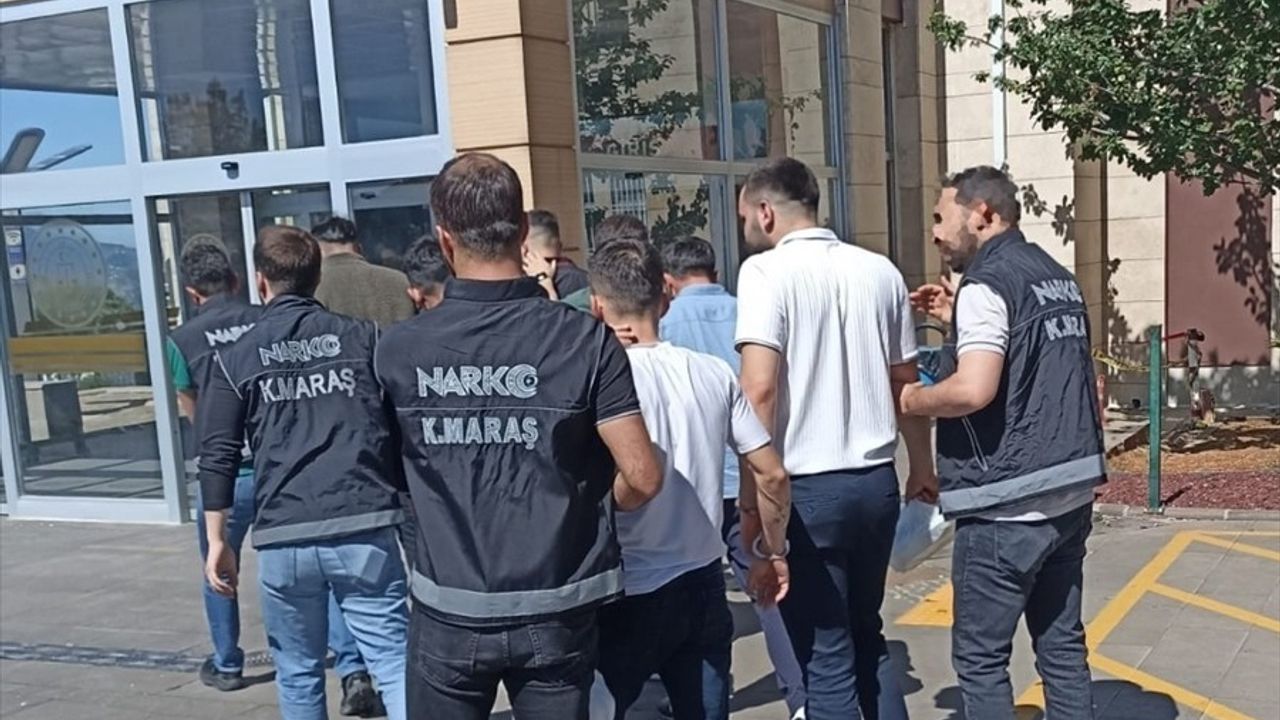 Kahramanmaraş'ta Uyuşturucu Operasyonu: 13 Tutuklama