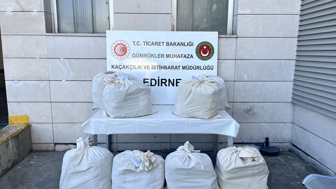 Kapıkule Sınır Kapısı'nda Uyuşturucu Operasyonu