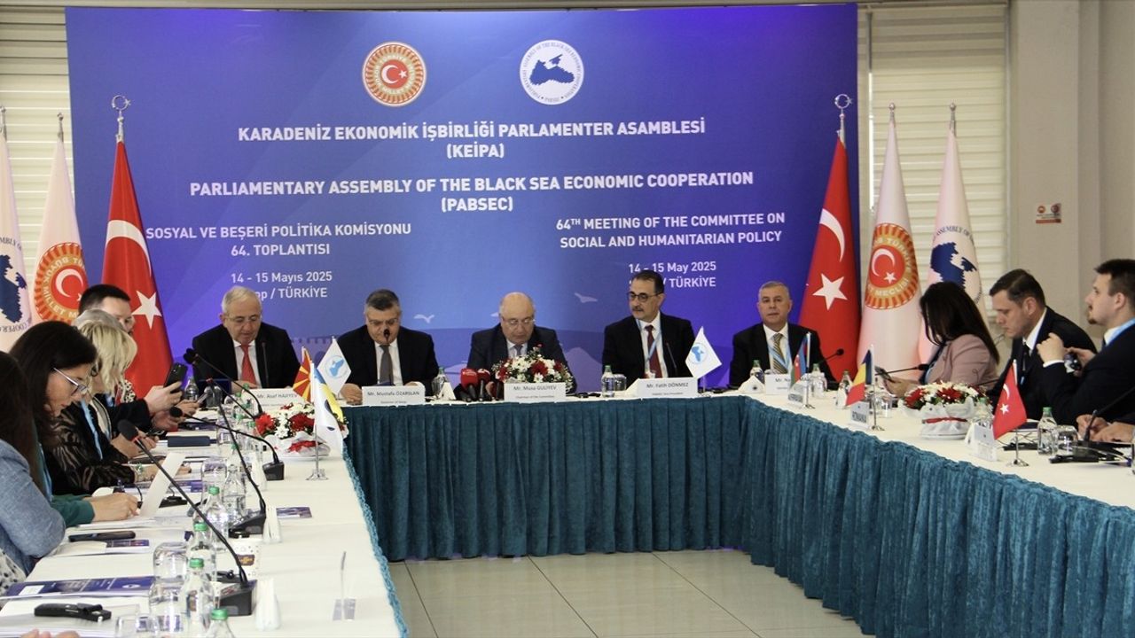 Karadeniz Ekonomik İşbirliği Parlamenter Asamblesi Toplantısı Sinop'ta Gerçekleştirildi