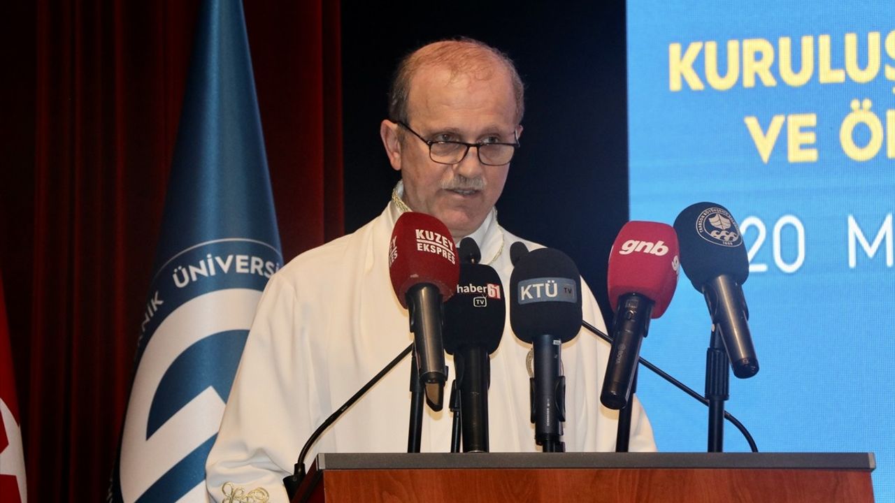 Karadeniz Teknik Üniversitesi'nin 70. Yıl Dönümü Kutlandı