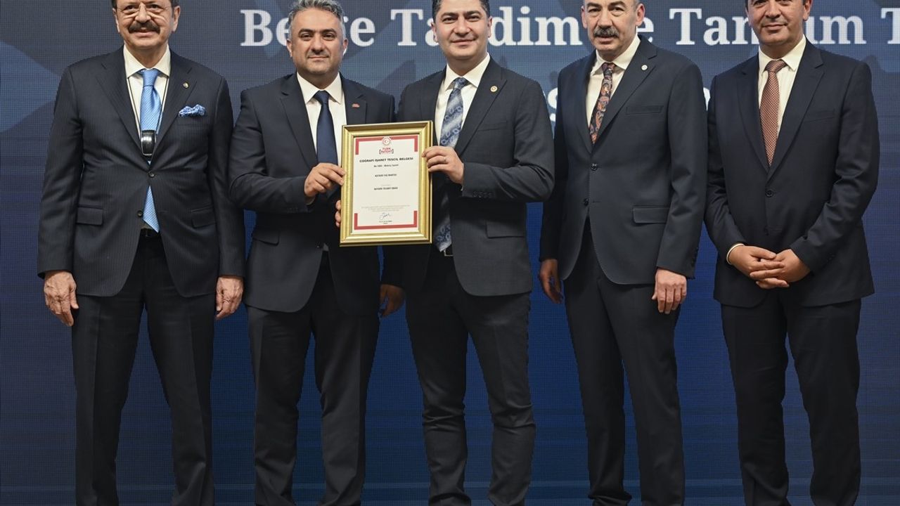 Kayseri'nin Coğrafi İşaretli Ürünleri TOBB'ta Tanıtıldı