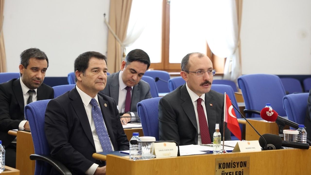 KKTC Heyetinin TBMM Plan ve Bütçe Komisyonu Ziyareti