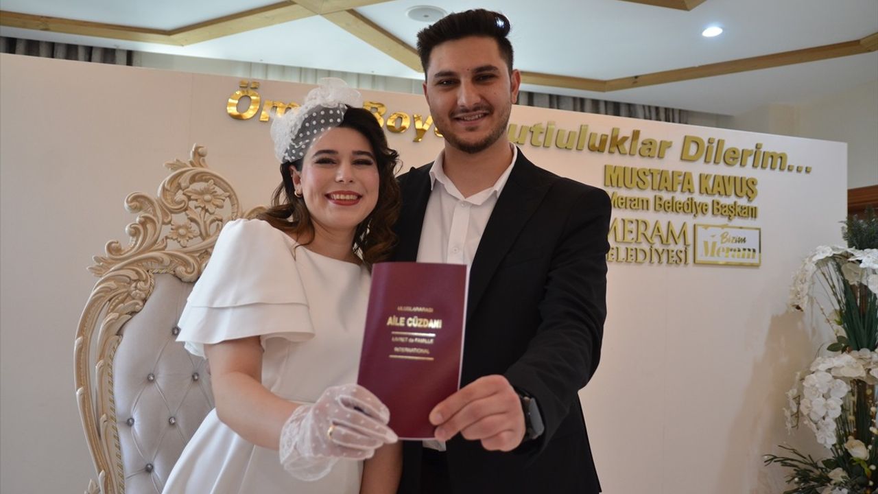 Konya'da 25 Mayıs 2025'te Nikah Yoğunluğu