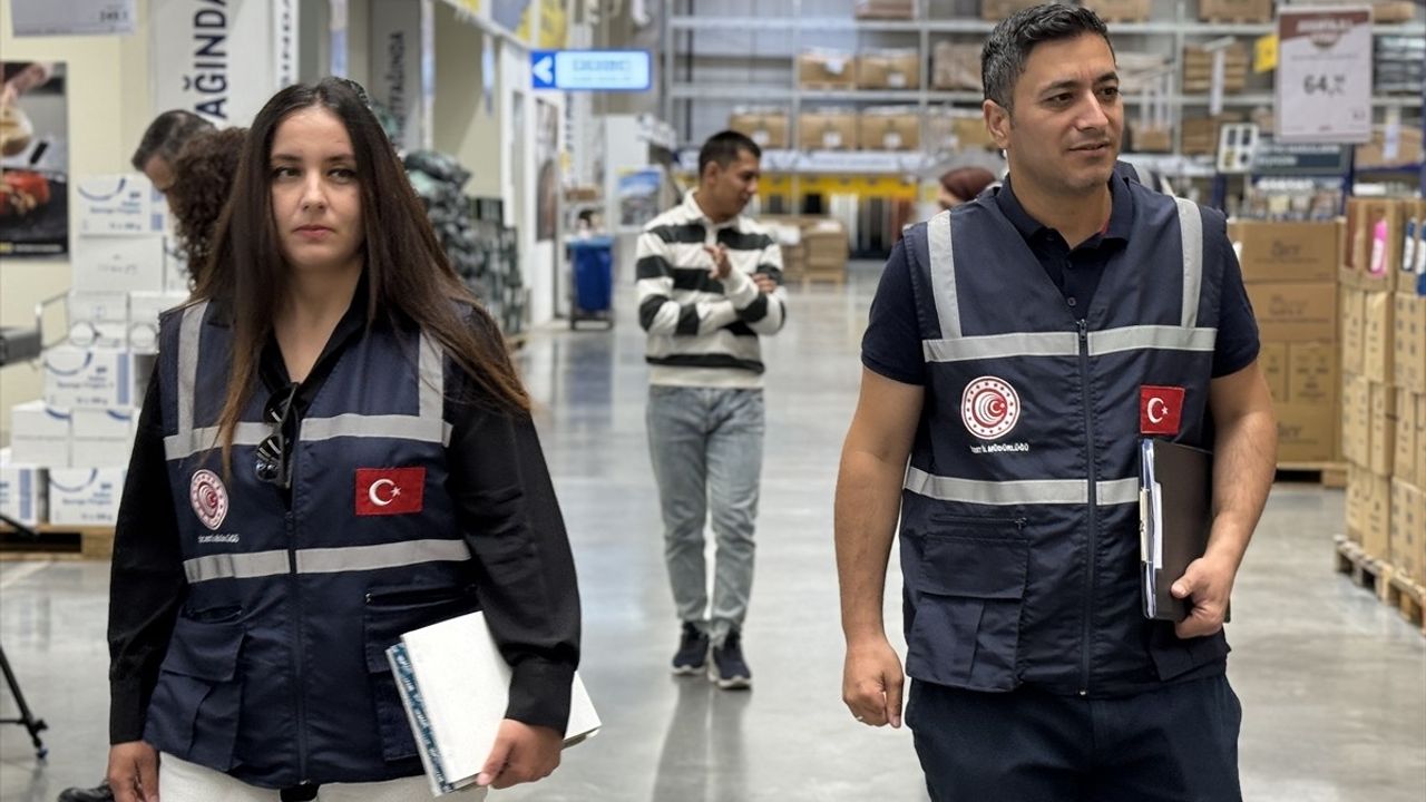 Konya'da Bayram Öncesi Market Denetimleri Arttı