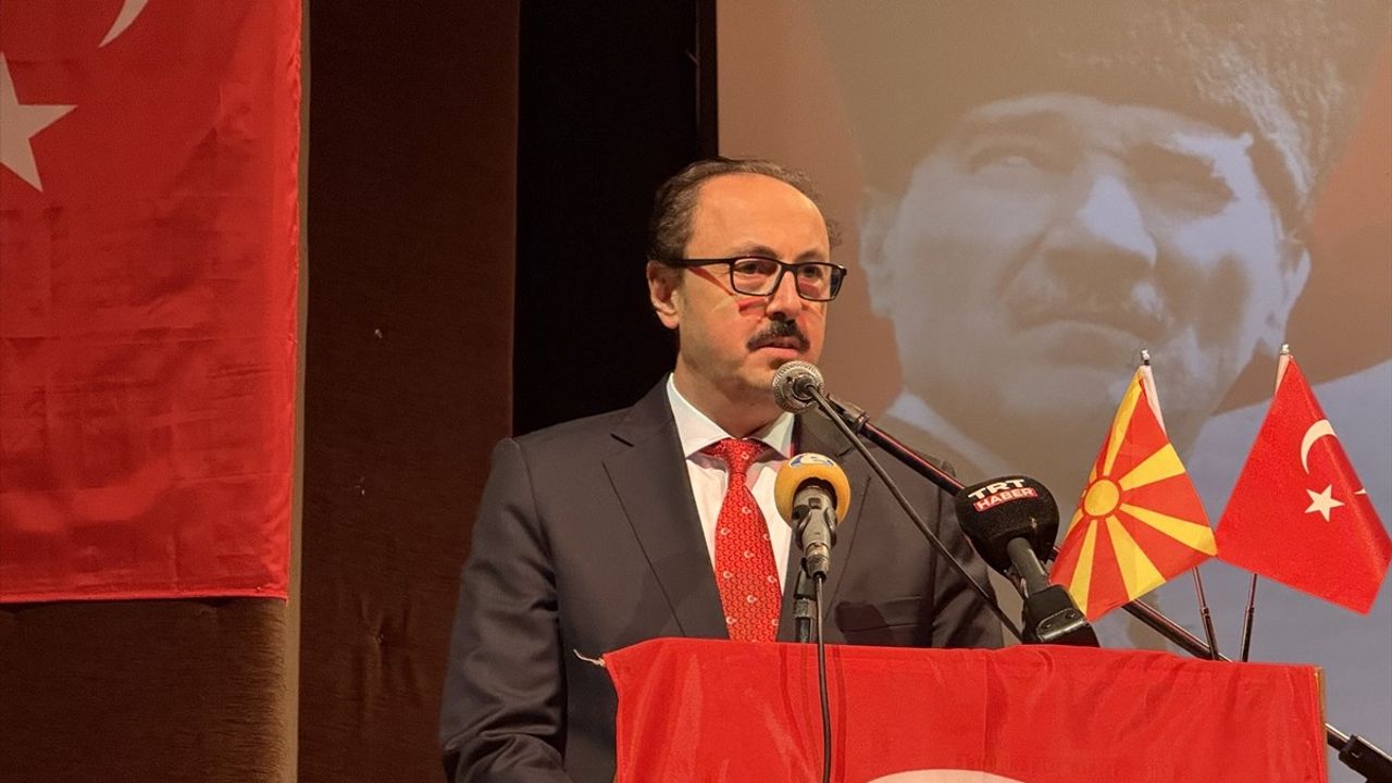 Kuzey Makedonya'da 19 Mayıs Atatürk'ü Anma, Gençlik ve Spor Bayramı Etkinliği